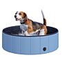 Pawhut Φ100x30h Cm Pet Swimming Pool-blue