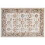 Area Rug Beige 200 X 300 Cm Oriental Distressed