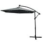 Grey 3m Led Cantilever Parasol