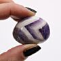 Medium African Tumble Stones - Amethyst - Chevron