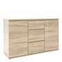 Nova Sideboard - 3 Drawers 2 Doors In Oak