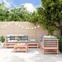 Vidaxl 6 Piece Garden Lounge Set Solid Wood Douglas