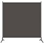 Vidaxl 1-panel Room Divider Anthracite 175x180 Cm