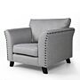 Linton Fabric Sofa 1s Grey