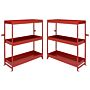 Monster Racking Volcano Metal Van Shelving Unit Duo