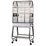 Strong Parrot Cage Villa Nora Grey 67.7x51.5x154 Cm 93083