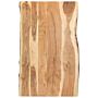 Vidaxl Table Top Solid Acacia Wood 100x(50-60)x3.8 Cm