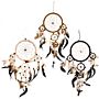 Bali Dreamcatchers - Xlarge Round - Cream/coffee/choc