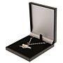 Arsenal Fc Silver Plated Boxed Pendant Gn