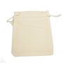 Quality Velvet Pouch - Ivory 10x12cm