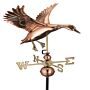 Landing Duck Farmhouse Copper Weathervane