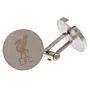 Liverpool Fc Stainless Steel Round Cufflinks