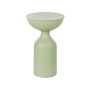 Side Table Light Green Iron Metal Accent End Table Decor Display Design