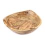 Triangular Shaped Wooden Bowl