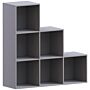 Durham 6 Cube Staircase Storage Unit, Grey