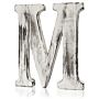 Shabby Chic Letters - M