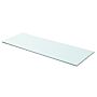 Vidaxl Shelf Panel Glass Clear 80x30 Cm