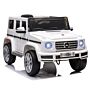 Homcom Compatible 12v Battery-powered Kids Electric Ride On Car Mercedes Benz G500 Toy With Parental Remote Control Music Lights