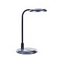 Led Desk Lamp Black Synthetic Table Lighting Reding Computer Lamp Adjustable Arm Dimmer Colour Temperature Change