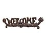 Rustic Cast Iron Decorative Welcome Sign