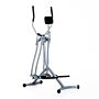 Homcom Cross Trainer Elliptical Machine Air Walker With Lcd For Home Gym, Silver And Black