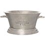 Large Antique Pewter Champagne Cooler