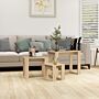 Vidaxl Nesting Tables 3 Pcs Sonoma Oak Engineered Wood