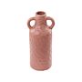 Flower Vase Pink Porcelain 24 Cm Decorative Handmade Tabletop Home Accessory Decoration Traditional Design