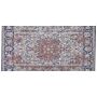 Area Rug Multicolour Polyester And Cotton 80 X 150 Cm Oriental Pattern Distressed Effect