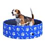 Pawhut Dog Swimming Pool Foldable Pet Bathing Shower Tub Padding Pool Dog Cat Puppy Washer Indoor/outdoor Φ100 × 30h Cm S Sized