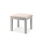 Maine Dressing Stool- Dove Grey