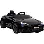 Homcom Audi Licensed 12v Kids Electric Ride-on, With Remote Control, Suspension System, Lights, Music, Motor - Black