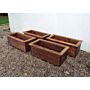 4 Piece Medium Trough Set