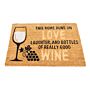 Coir Doormat With Wine Glass & Love