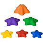 Outsunny 6pcs Balance Stepping Stones For Kids Starfish Style Non-slip Obstacle Course Stackable Balance Blocks Encourage Toddler Balance