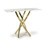 Astoria White/gold Console Table