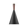 Hanging Light Pendant Lamp Black Shade Geometric Cone