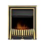 Adam Elan Electric Fire In Brass