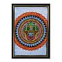 Handbrushed Cotton Wall Art - Hamsa