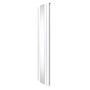 Flat Mirror Radiator - 1800mm X 425mm - White