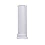 Adam Straight Decorative Stove Pipe In White