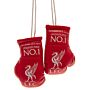 Liverpool Fc Red Mini Boxing Gloves