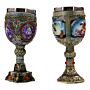 Decorative Celtic Painted Effect Dragon Goblet (bulk Packaging)