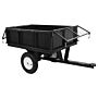 Vidaxl Tipping Trailer For Lawn Mower 300 Kg Load