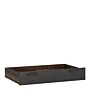 Brooklyn Underbed Drawer In Walnut And Dark Matera Grey