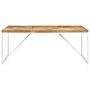 Vidaxl Dining Table 180x90x76 Cm Solid Acacia And Mango Wood