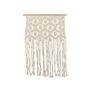 Macramé Wall Hanging Beige Cotton Handmade Décor Decoration