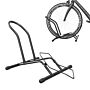 Sportnow Portable Bike Floor Stand, Freestanding Bike Rack For 16"-29" Kid's/mountain/road Bikes Home Garages Use