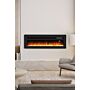 40 Inch Electric Fireplace 12 Flame Colors With Remote Control