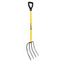 Jcb Professional Manure Fork 4 Prong D Handle | Jcbmf12